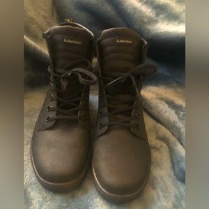 Dr Martens Sheridan Black Synthetic Boots Women Size 7
